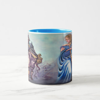 Mug à café à deux tons Romance