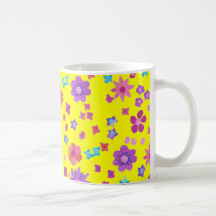 Mug à café Arrière - plan jaune