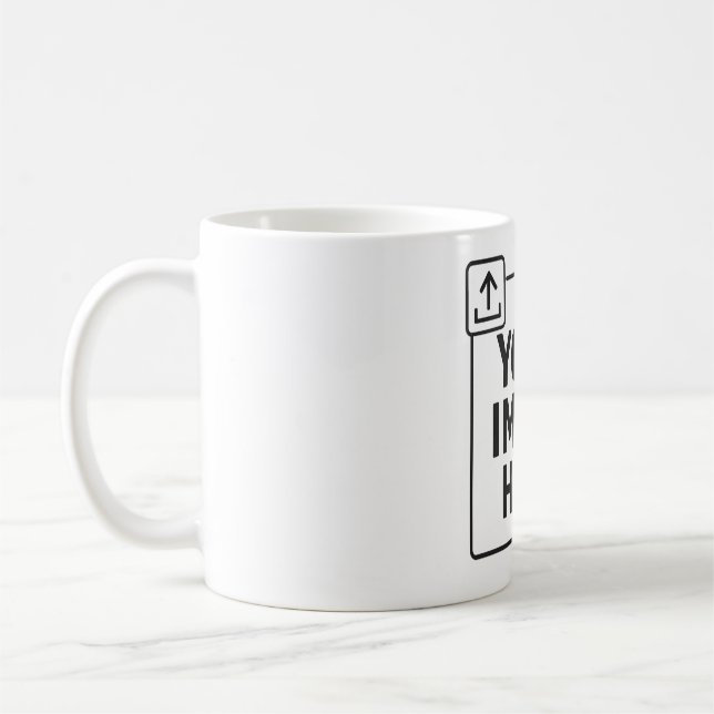 Mug à café avec photo (Gauche)