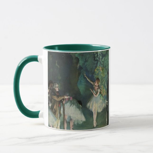 MUG À CAFE BALLERINE - OEUVRE D'ART DEGAS - IMPRIM (Gauche)