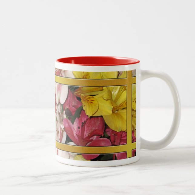 Mug à café Bouquet Floral (Droit)