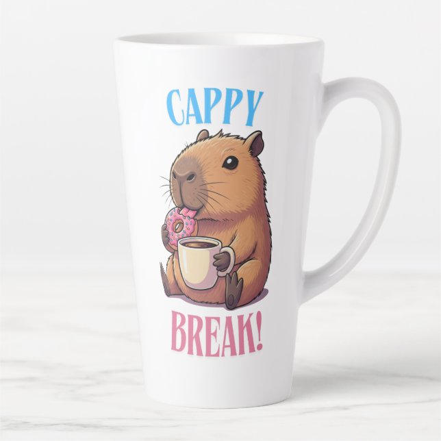Mug à café Capybara Pause Mignonne | Anima drôle (Droite)
