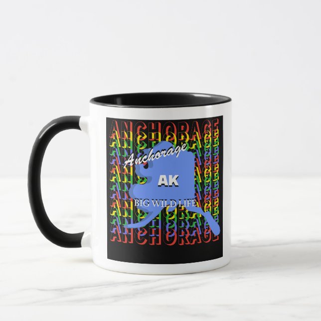 Mug à café d'Anchorage (Gauche)