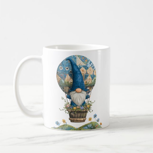 Mug à café de 330 ou 443 ml avec Nain Adorable (Gauche)