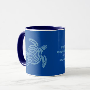 Mug à café de tortue de mer rapide