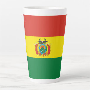 Mug à café drapeau patriotique bolivien