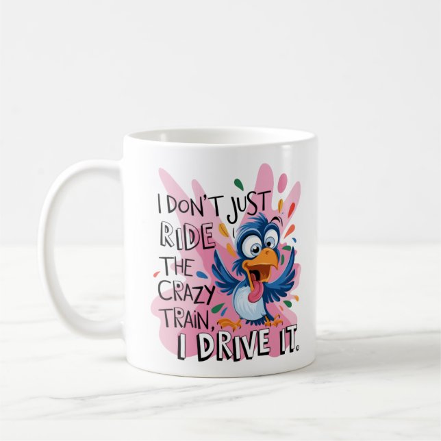 Mug à café drôle et mignon avec citation Mug class (Gauche)