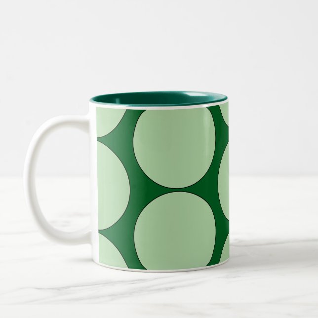 Mug à café en céramique "MATCHA" POP BUBBLE (Gauche)