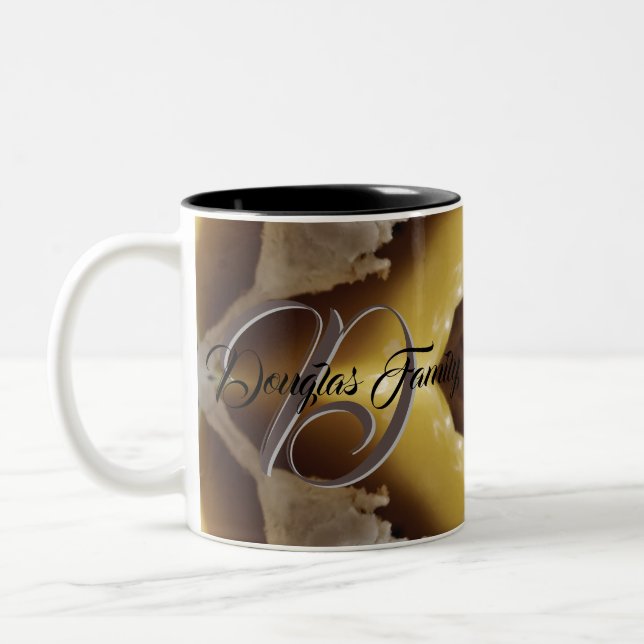 Mug à café familial personnalisé - Famille personn (Gauche)