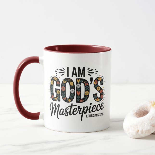 Mug à café féminin (Avec donut)