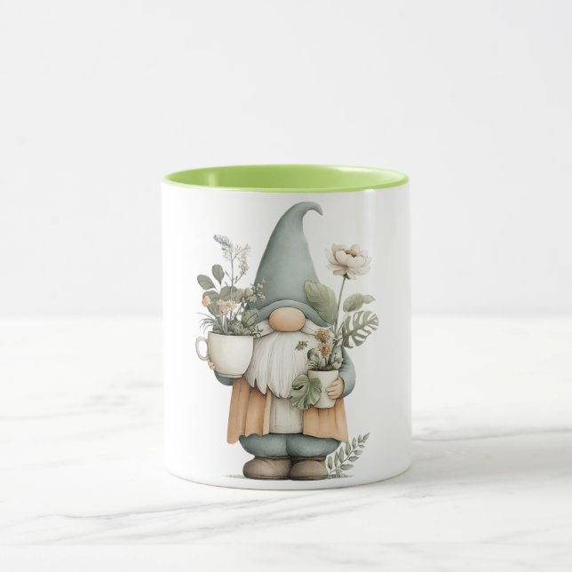 Mug à café Gnome Fleur (Centre)