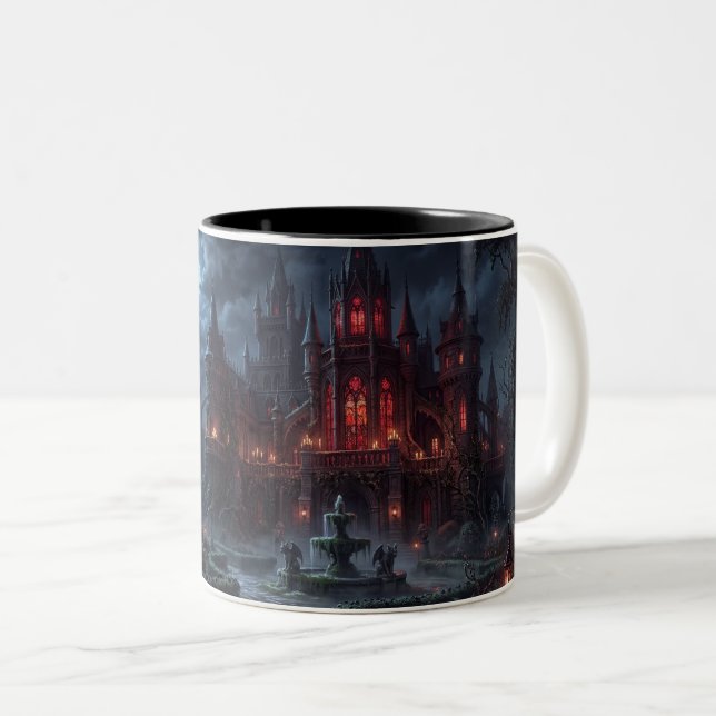 Mug à café Halloween (Devant droit)
