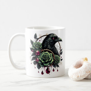Mug à café Halloween Raven