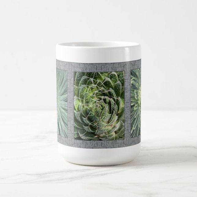 Mug à café inspiré avec Plantes en aloès (Centre)