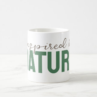 mug à café inspiré de la nature