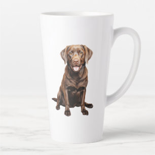 Mug à café Labrador Chocolat