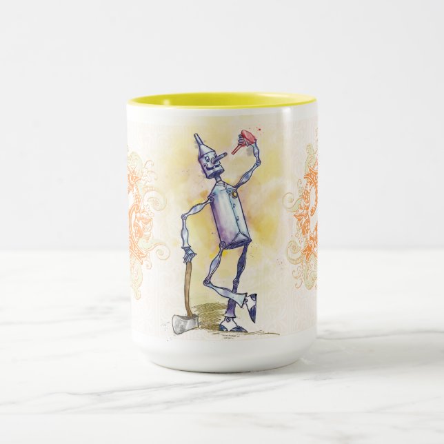 MUG À CAFE LE MAGICIEN D'OZ avec l'Homme de Fer (Centre)