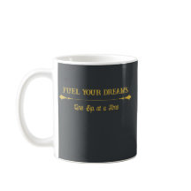 Mug à café Luxe Charbon Or