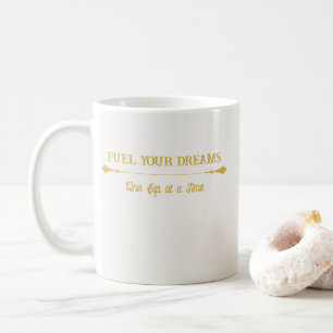 Mug à café Luxe Ivoire Or