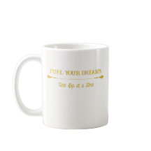 Mug à café Luxe Ivoire Or