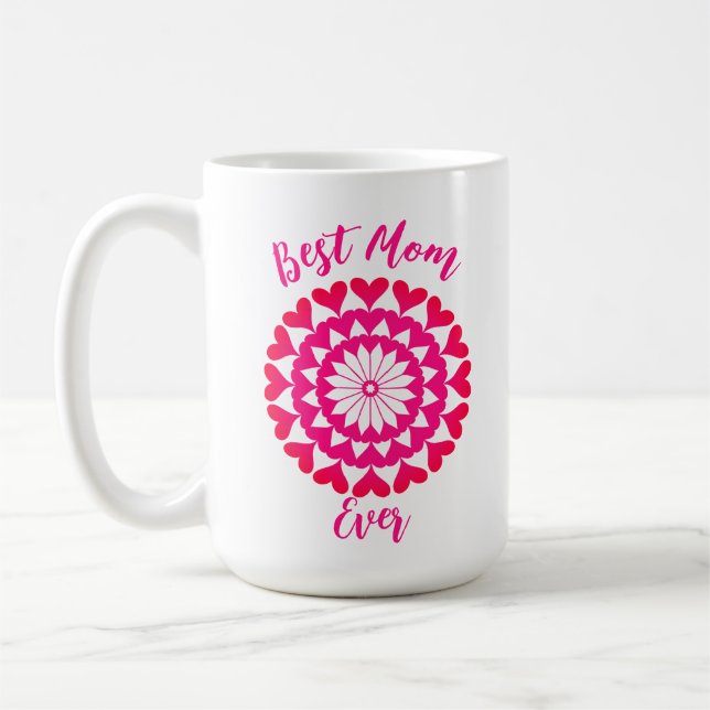 Mug à café maman personnalisée - Fête des mères pe (Gauche)