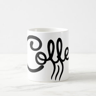 Mug à café moderne avec écriture - Cadeau unique p