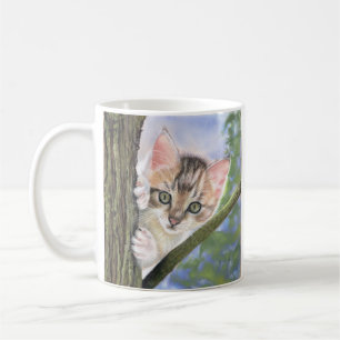 Mug à café ou thé avec chaton