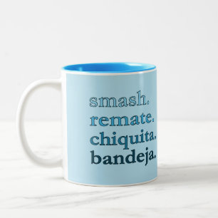 Mug à café Padel - Personnaliser les mots Vibes Sk