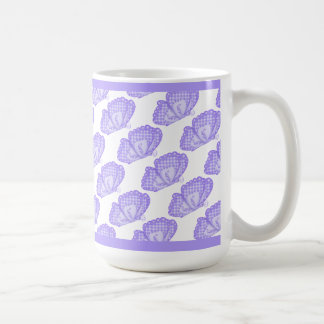 Mug à café Papillons Violets