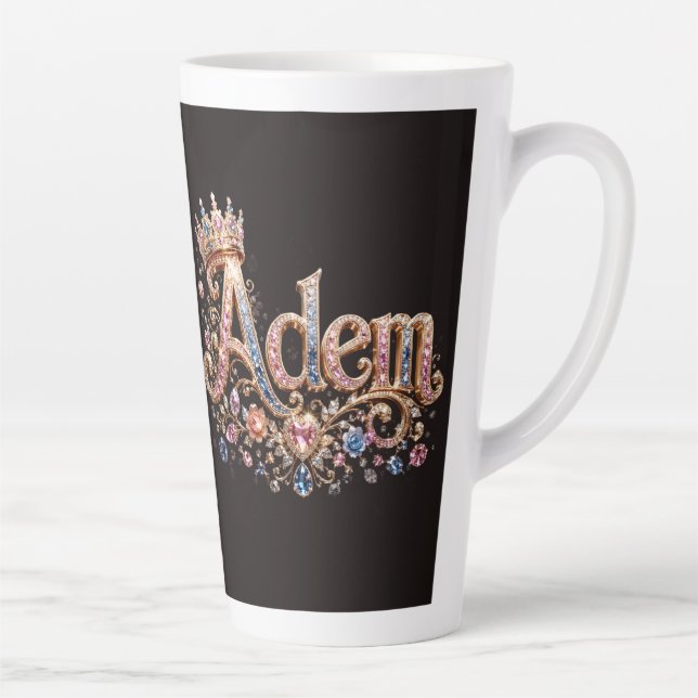 Mug à café personnalisé Adam Crown (Droite)