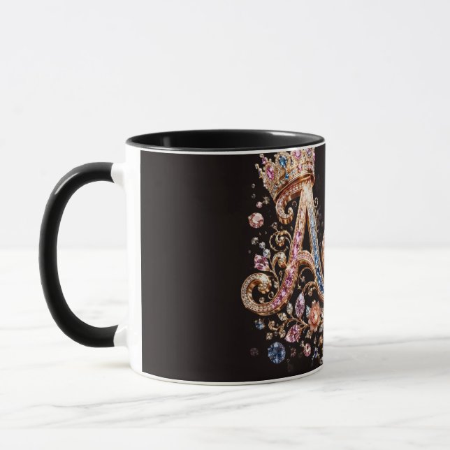 Mug à café personnalisé Adam Crown (Gauche)