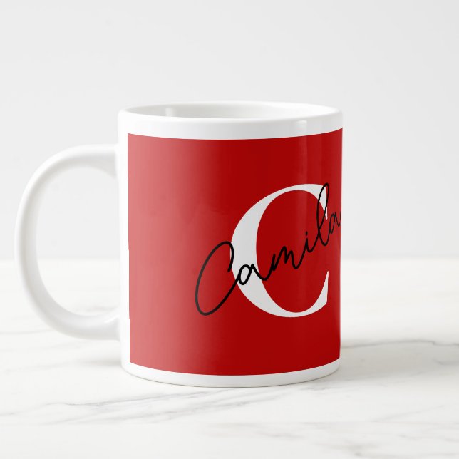 Mug à café personnalisé avec nom (Gauche)