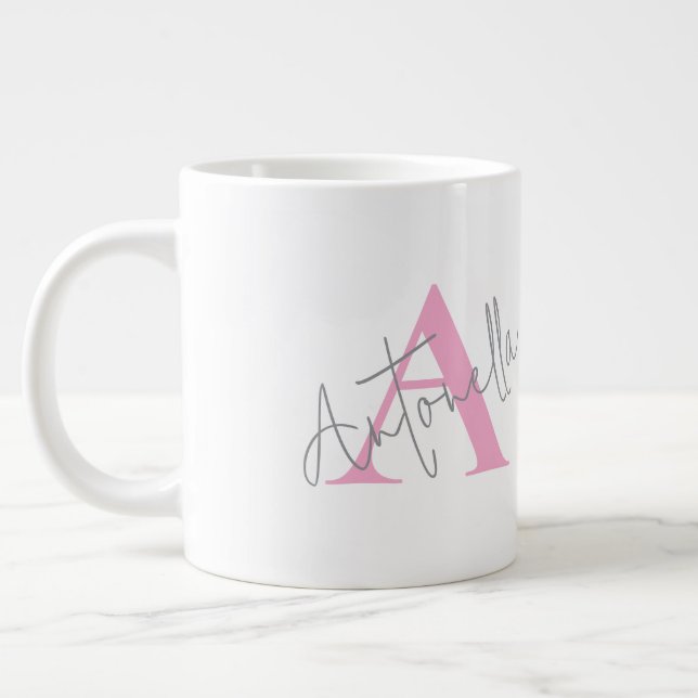 Mug à café personnalisé avec nom (Gauche)