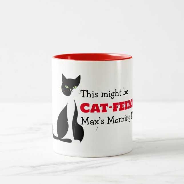 Mug à café personnalisé Chat-Feine (Centre)