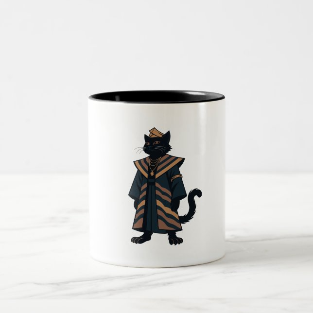 Mug à café Pharaon Chat Noir (Centre)