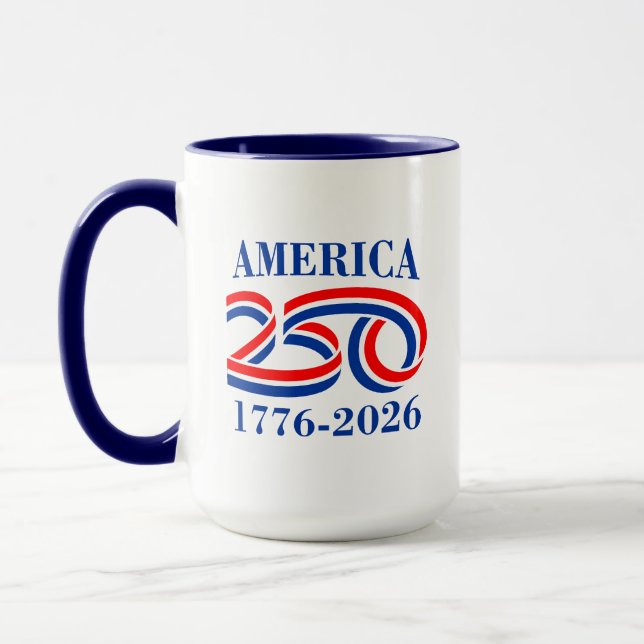 Mug à café pour le 250e anniversaire (Gauche)