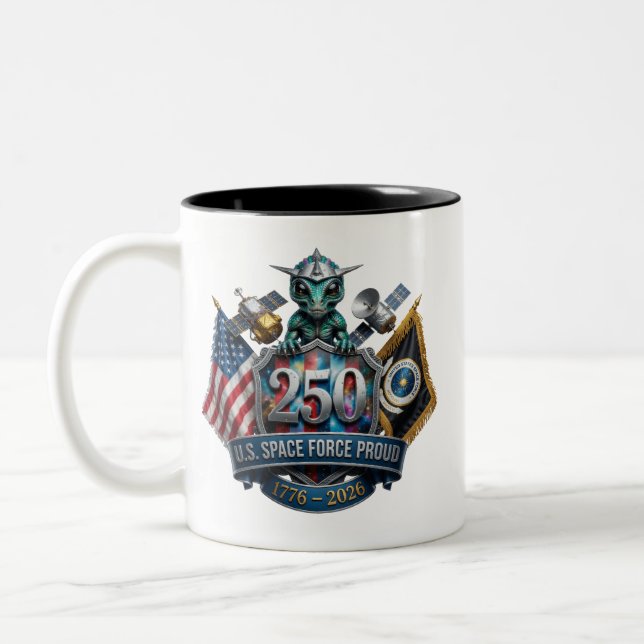 Mug à café pour le 250e anniversaire de la Space F (Gauche)