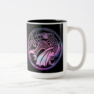 Mug à café rond céleste Dragon