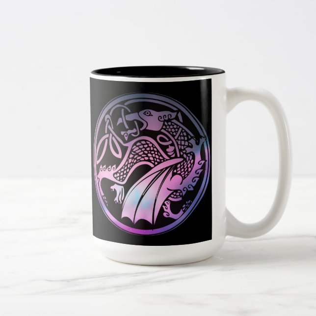 Mug à café rond céleste Dragon (Droit)