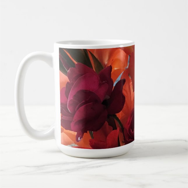 Mug à café Rose (Gauche)