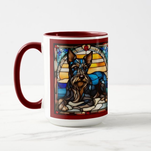 Mug à café Terrier Écossais Mignon (Gauche)