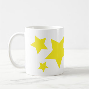 Mug à café trois étoiles - mignonne céleste Coupe