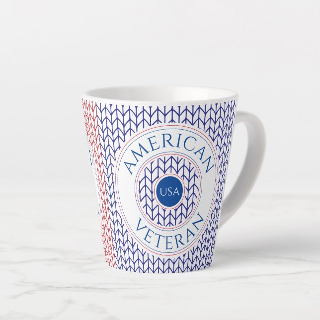 Mug à café VÉTÉRAN AMÉRICAIN (Angle droit)