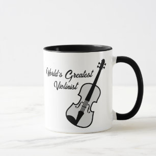 Mug à café violon pour le plus grand violoniste du
