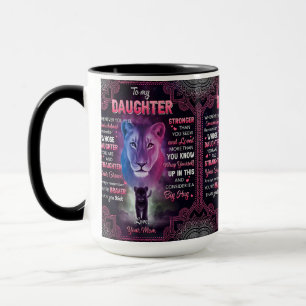 Mug À chaque fois que vous vous sentez écrasé Lion Mam