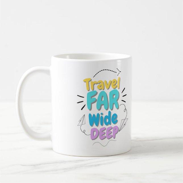 Mug à citation de voyage (Gauche)