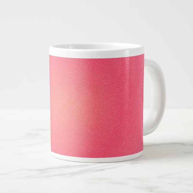 Mug à dégradé rose personnalisé - Élégant et moder (Devant droit)