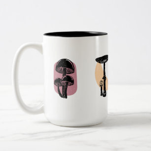 Mug à design champignon