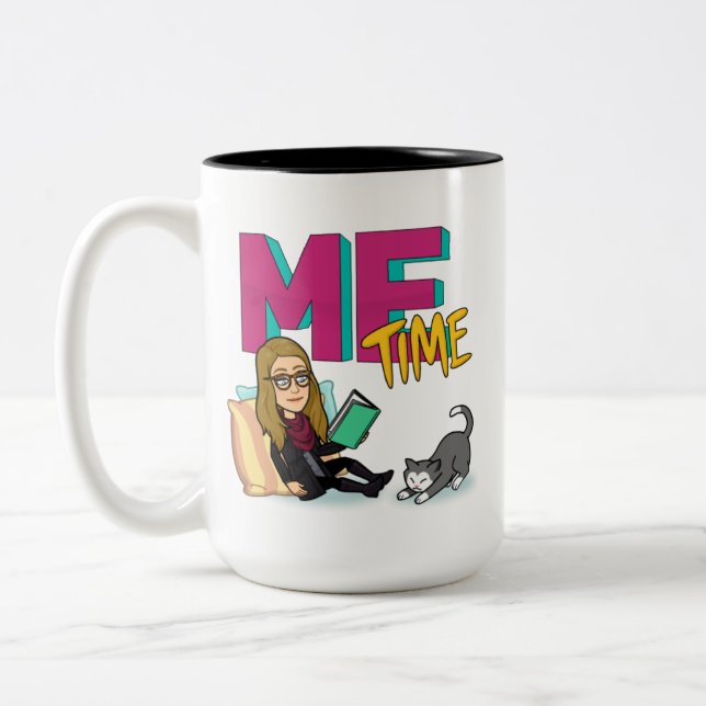  Mug à deux tons (Gauche)