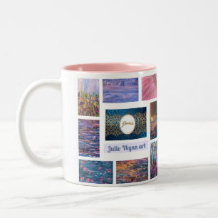 Mug à deux tons, 11 oz